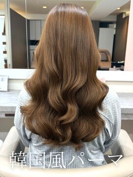 エース 梅田(ace) コテ巻き風パーマ /韓国風パーマ/デジタルパーマ/レイヤーカット