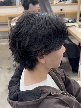 アイトーキョーリタ 渋谷(AI TOKYO Rita) ニュアンスサーフカールジェントルショートフェザーパーマ眉毛