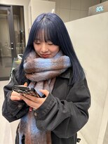 ソル 栄矢場町(SOL) くすみブルー/1ブリーチ/ブルー