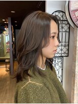 ノア(no_a)&nbsp;【四条烏丸】オリーブグレージュ×レイヤー