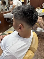 ヘアサロンナンバーワンクラブ上和田本店 フェード×濡れパン