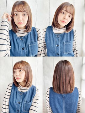 ラピス 銀座 blue店(Lapis) 白髪カバー × 上質ツヤミディ[銀座/銀座駅/銀座]