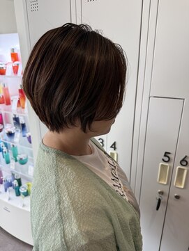 ラーム 宇部高校前店(rame) ショートスタイル、髪質改善