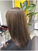 白髪ぼかしハイライト&リタッチカラー