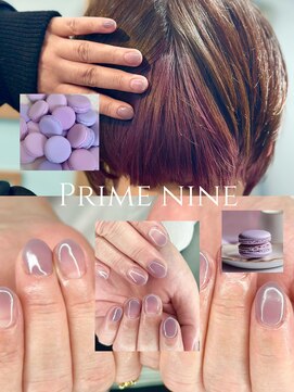 プライムナイン(primenine) 【ハンドネイル】ワンカラー×グラデーション