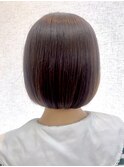 40代50代　丸みのあるツヤボブ　2604