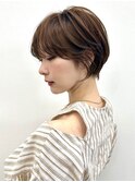 【中西里美】ショート/丸みショート/町田