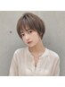 カット+カラー (新規は+トリートメントサービス) ¥8000