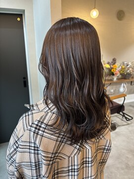 フルール(fleur) ワンカラーでできる透明感カラー