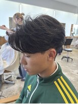メンズカノエ 岡山店(Men's CANOE)&nbsp;毛流れセンターパート