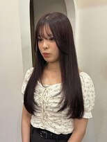 ヘアーアイスカルテット(HAIR ICI QUARTET) 暖色カラーワインレッド/ブリーチなし