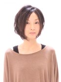 美フォルム大人ショートボブ