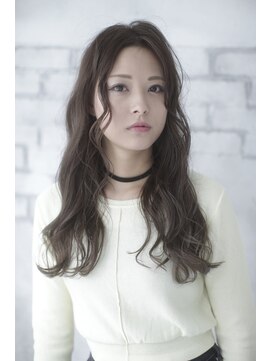 プーラヴィーダ(Pura Vida) 【PuraVida】スモーキーカラー×ロングウェーブ by足立