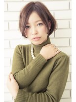 ヘアサロン ドットプラス 町田店(dot. plus) ショート×前下がり×耳掛け【dot.plus 町田】