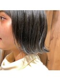 シルバーカラー 髪質改善カラー グレージュカラー