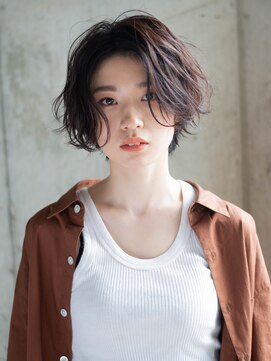 エムクランメイクス 原宿 表参道(m.clan MAKE'S) 大人かわいい ひし形シルエット 小顔 【エアリーショート/ボブ】