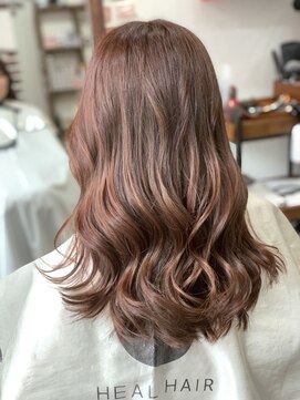 ヒールヘア 高田馬場店(HEAL HAIR) ハイライトブリーチのワインカラー★