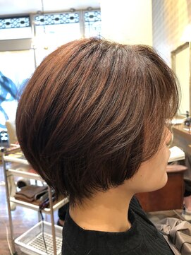 ヘアーズエナジー 彩都店(HAIRS energy) まあるいショートボブ