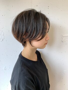 ヴェイン 渋谷(vain) 【vain#v】暗髪ショート/毛先パーマ【渋谷】