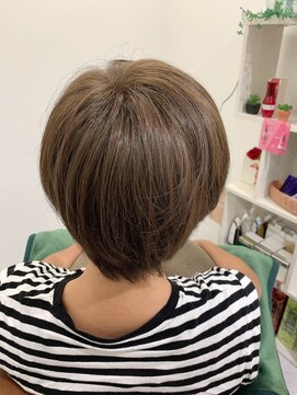 サプリ 清水桜橋店 白髪染めをブリーチしました