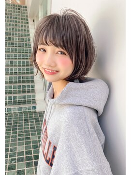 アンアミ オモテサンドウ(Un ami omotesando) 【Un ami】《増永剛大》10代~40代人気、グレージュショートボブ