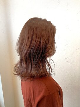 カリン ハッピーヘアライフ 長吉長原店(carin happyhairlife) くびれオレンジベージュ