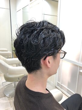 サイン(SIGN) 【大人メンズショートパーマ】簡単スタイリング/SIGN/江渡裕司