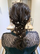 ネウィ 京橋(newi)&nbsp;【uta*_girls】　ｙｏｋｏ　編み下し　ヘアセット　ミディアム