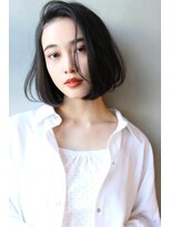 ブラン 広島八丁堀(Blanc)&nbsp;【Blanc/広島】丸みショート/黒髪ベリーショート/ボブr