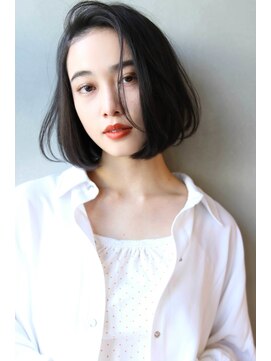 ブラン 広島八丁堀(Blanc) 【Blanc/広島】丸みショート/黒髪ベリーショート/ボブr