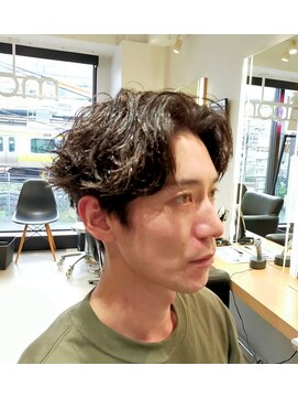 モッズ ヘア メン 中野店(mod's hair men) ミディアムセンターパート