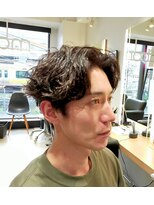 モッズ ヘア メン 中野店(mod's hair men) ミディアムセンターパート