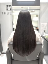ジエクト 本店(The Ect)&nbsp;髪質改善ストレート×ネイビーブラック×似合わせカット