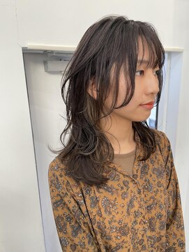 ワク(WAKU) YUJI style NO,43セミディカールシアーカラー