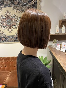 スタンダード(STANDARD) ぱっつんボブ/切りっぱなしボブ