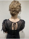 お呼ばれヘアアレンジ　札幌美容室Atelier coco.