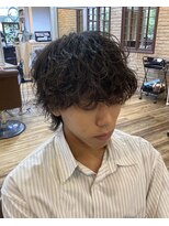 トータルビューティーサロン プリエ(prier) アフロ安藤　メンズパーマ/波打ちパーマ/波巻きパーマ