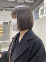 ヘアサロン ドット トウキョウ カラー 町田店(hair salon dot. tokyo color) イメチェン/レッドブラウン/似合わせカット/フルバング