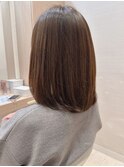 大人かわいい☆ミディアムストレート♪髪質改善ストレート