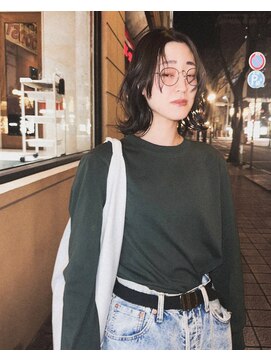 メリケンビューティーパーラー コウベ(MERICAN BEAUTY PARLOR KOBE) 大人可愛い似合わせカット20代30代40代50代黒髪ワンレンボブルフ