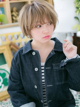 カバーヘア ブリス 志木南口駅前店(COVER HAIR bliss) 外国人風ラベンダーアッシュショートウルフc5志木10代20代30代