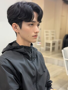 ミレバイジェニー (mirae by geny) カルマパーマニュアンスパーマセンターパートs