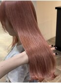 デザインカラー/レイヤーカット/ウェットヘア/オリーブベージュ
