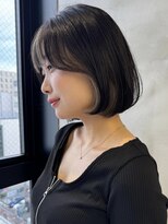 ココ なかもず店(COCO)&nbsp;レイヤーカット/ボブ/髪質改善/チェリーブラウン