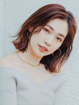 エーバイフー 江坂店(A BY WHO) A BY WHO 江坂/外ハネスタイル/透明感カラー