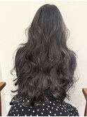 前髪 こなれミディ イメチェン ウェーブパーマ 韓国マッシュ