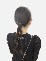 アルーシェ 心斎橋(Alushe)&nbsp;ヘアセット■タイトローポニー