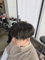 アノ(Ano.)&nbsp;スパイラルパーマツイスパ波巻きミックスメンズパーマ