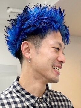 ウィコ 新宿(WICO) ピュアブルー[新宿駅/ダークアッシュ/ニュアンスパーマ]