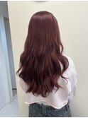 レッドボルドーカラー♪